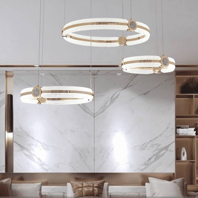 acrylic ring hanging pendant light application 5